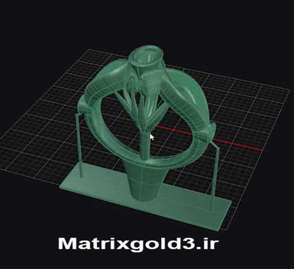 آموزش ماتریکس گلد پرینت گرفتن از مدل با محیط ساخت manufacturing