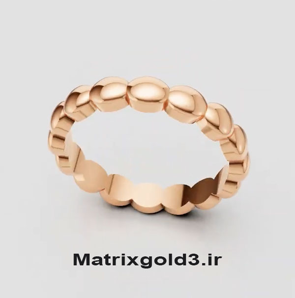 آموزش matrixgold طراحی  انگشتر طلا طرح حبابی مدرن